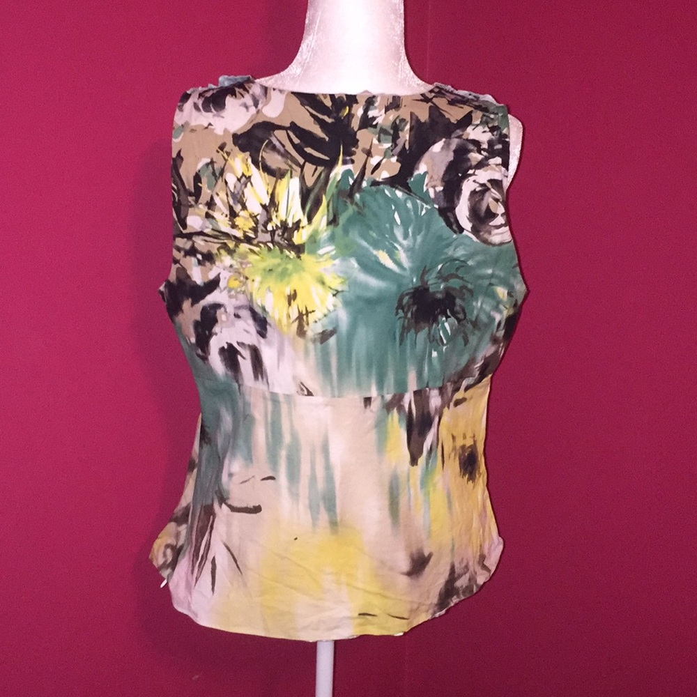 Tahari Summer blouse - Picture 2 of 3